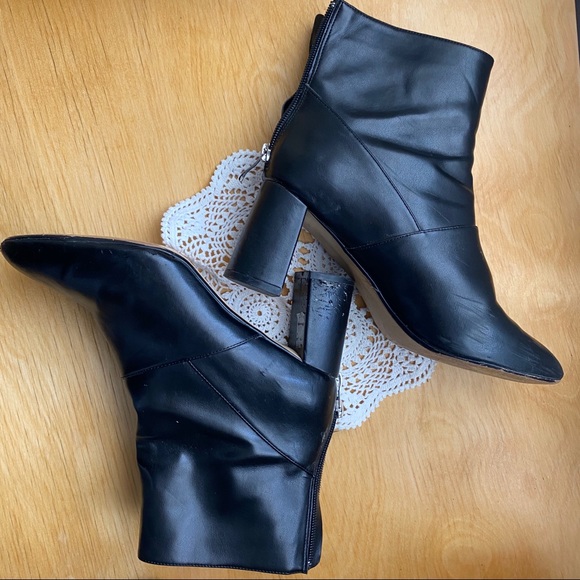 Black Ankle Booties - Picture 5 of 7